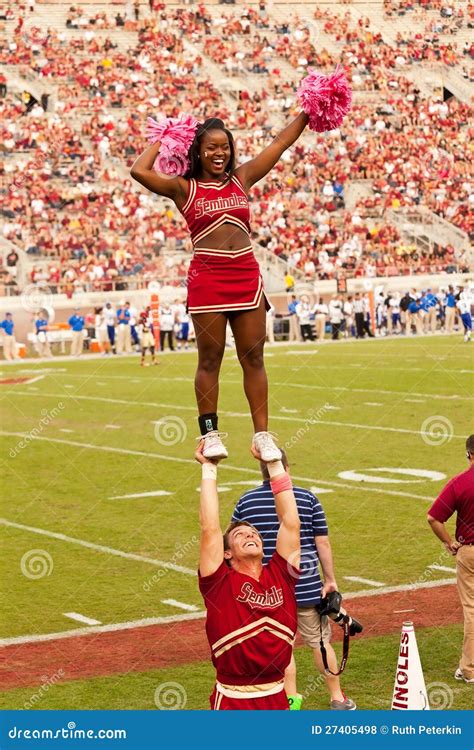 Florida State University Cheerleading Squad Editorial Stock Photo ...