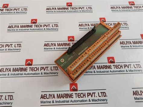 Weidmuller Rs-f 64 2247.6 Interface Terminal Block – Aeliya Marine