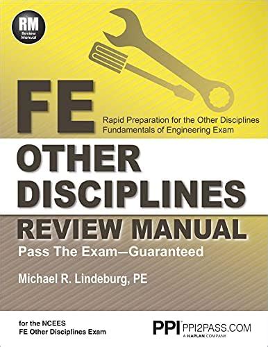 PPI FE Other Disciplines Review Manual – A Comprehensive Review Guide ...