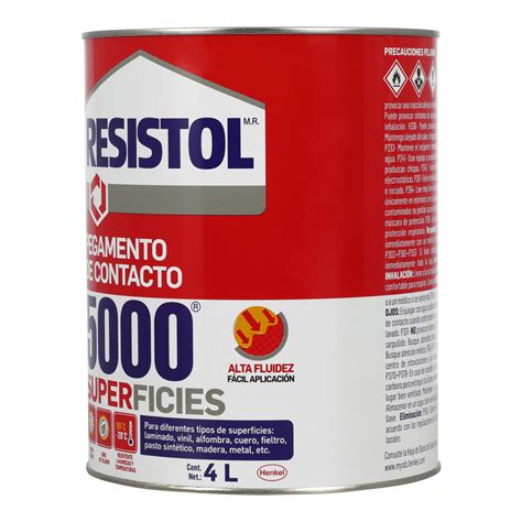 RESISTOL 5000 SUPERFICIES 4 LITROS | The Home Depot México - Ventas a ...