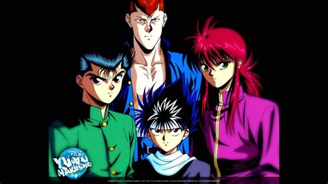 Download Yu Yu Hakusho Characters Ghost Fighter Wallpaper | Wallpapers.com