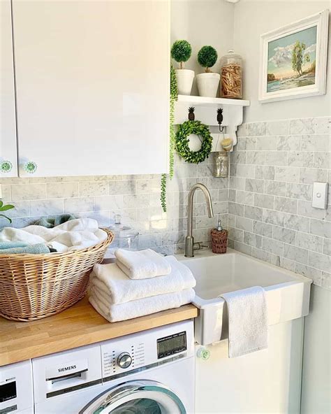 30 Aesthetically Pleasing Small Laundry Room Ideas