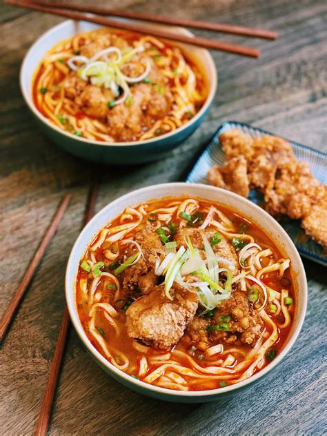 Spicy chicken ramen extra crispy chicken – Artofit