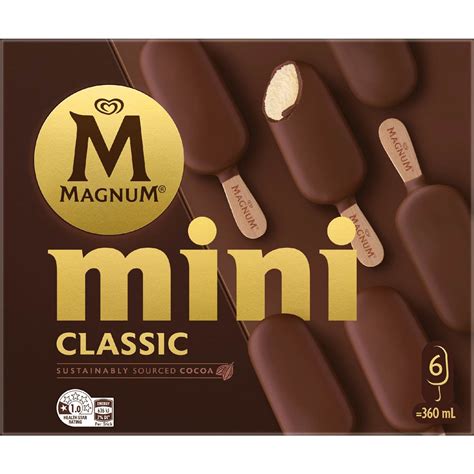 Calories in Magnum Mini Ice Cream Classic calcount