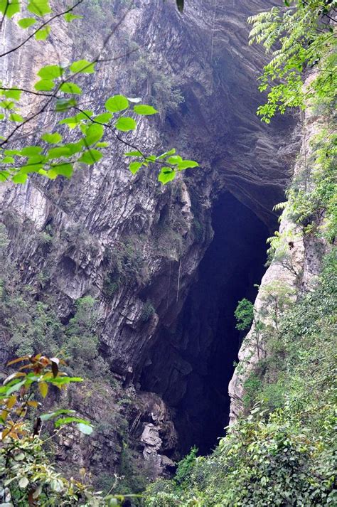 【地质奇观--武隆天坑地缝摄影图片】武隆风光摄影_四方井_太平洋电脑网摄影部落