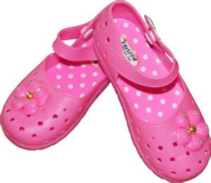 LittleUp Girls Sling Back Clogs Price in India - Buy LittleUp Girls ...