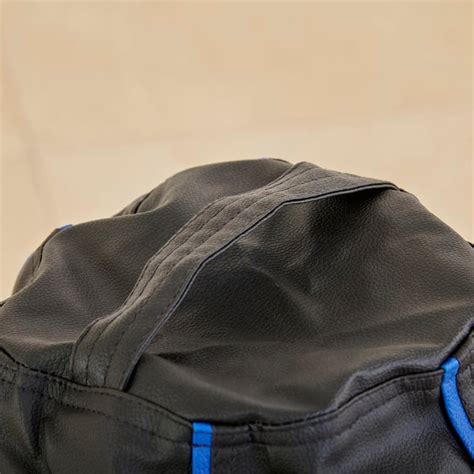 Buy Classy Faux Leather XXL Bean Bag with Beans - Black from Home ...