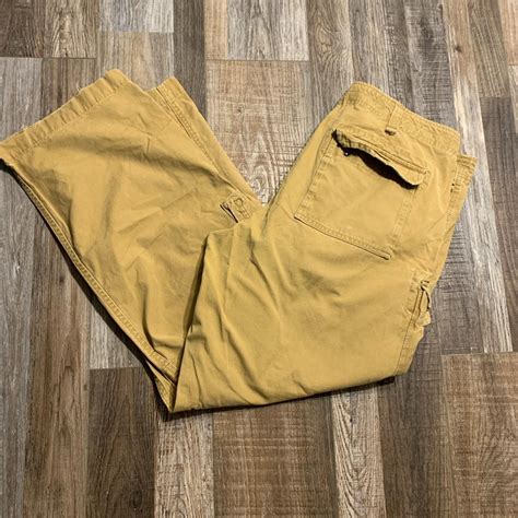 Men's Khaki and Tan Trousers | Depop