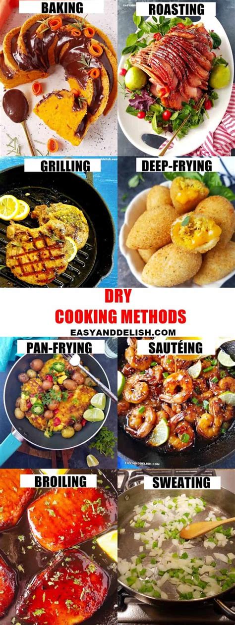 Types of Cooking Methods to Make You a Better Cook - Easy & Delish ...