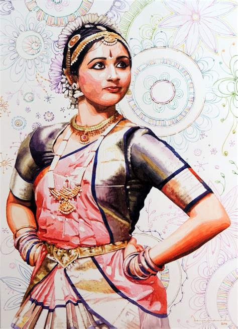 Indian Dancer Pose - Art Prints by Ananya Poddar | Buy Posters, Frames ...