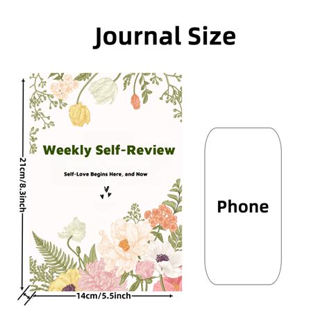 Weekly Reflection Journal - Personal Organizer For Work Progress ...