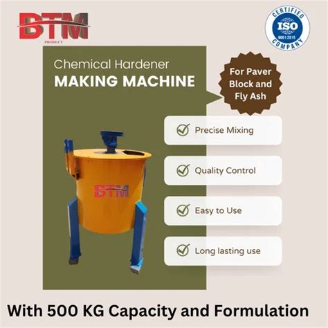 Hardener Making Machine - Paver Block Hardener Making Machine ...