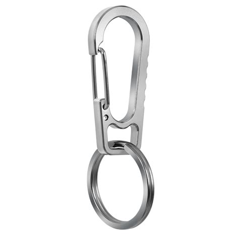 PPFISH PPFISH Titanium Heavy Duty Carabiner Keychain, EDC Quick Release ...