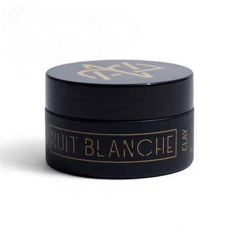 Men's Hair Clay NZ | Matte Finish, Strong Hold | Nuit Blanche