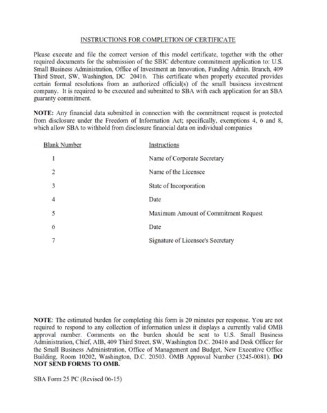 Image result for SBA Resolution Certificate