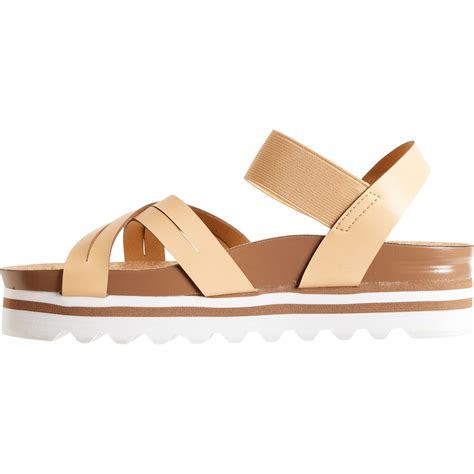 C&C California Mary Flatform Sandals (For Women) - Save 37%