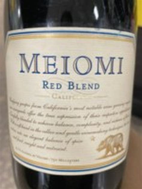 Meiomi Red Blend 2019 - The Pipe and Pint