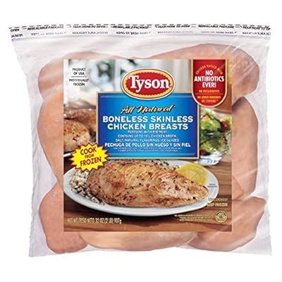 Buy Tyson Boneless Skinless Chicken Breasts, 2 lb. Frozen Online at ...