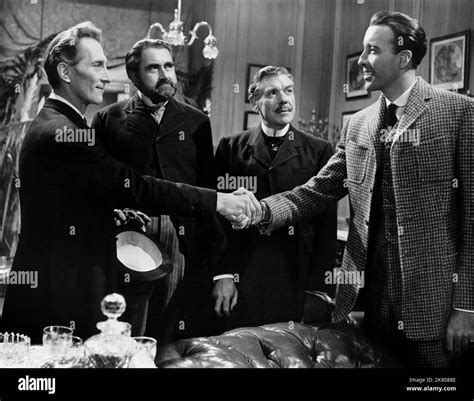 Peter Cushing, Francis De Wolff, Andre Morell & Christopher Lee Film ...