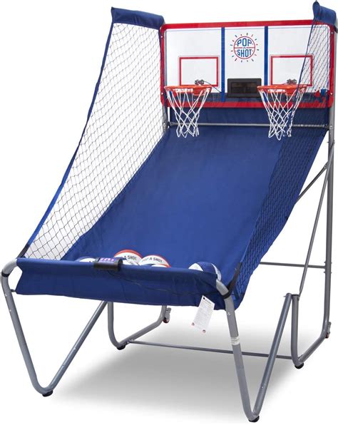 Pop-A-Shot Official Indoor/Outdoor Dual Shot Basketball Arcade Game ...