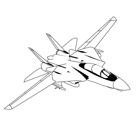 f14 jet fighter 12338001 Vector Art at Vecteezy