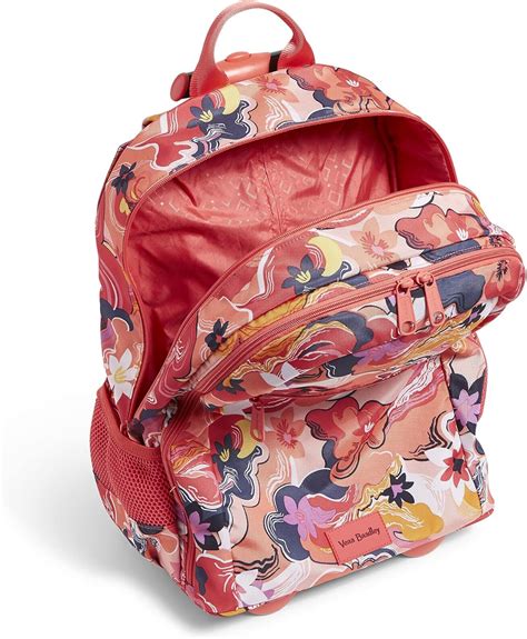 Buy Vera Bradley Recycled Lighten Up Reactive Slim Rolling Backpack ...