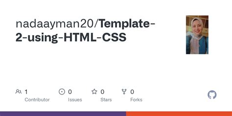 Image result for GitHub HTML CSS Templates