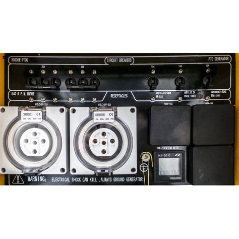 Tractor PTO Generator 15KW 30KW 50KW 75KW Paddock Machinery Australia ...