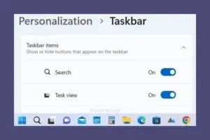 Image result for Windows 11 Customize Taskbar