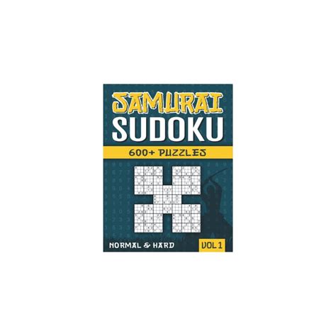 Buy Samurai Sudoku: Sudoku Book for Adults with 600+ 5 in 1 Sudoku ...