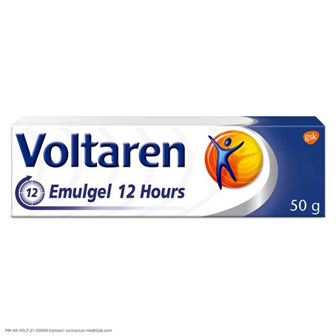 Buy Voltaren Emulgel 12 Hour Muscle Back and Joint Pain relief ...