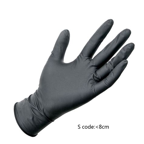 100PCS Vinyl/Nitrile gloves Blend Food Grade Gloves Disposable Gloves ...