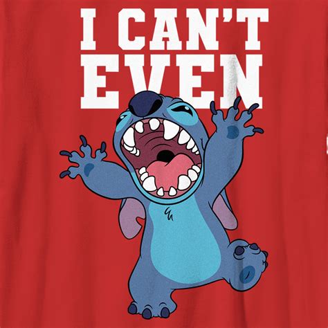 Lilo & Stitch Boy's Lilo & Stitch I Can't Even Stitch Graphic Tee
