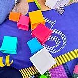 Giggles Funskool Plastic Stacking Multicolored Cubes,Blocks With ...