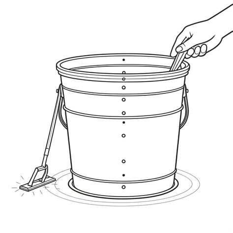 Instructions for Drilling Holes in Bucket | Stable Diffusion Online