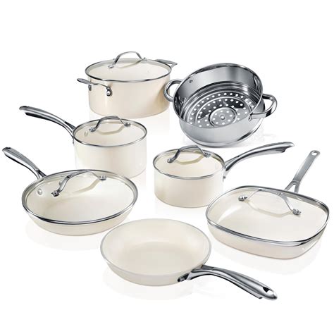 Gotham Steel 12 Pc Pots and Pans Set Nonstick Cookware Set, Pot and Pan ...