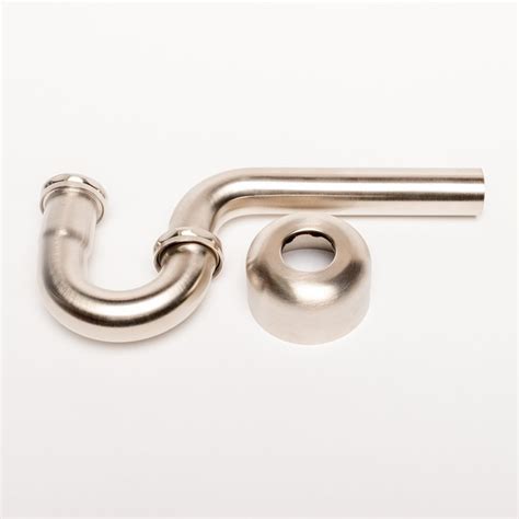 1-1/4 INCH X 1-1/4 INCH P-TRAP KIT WITH FLANGE. – TBD430 – Trim By Design