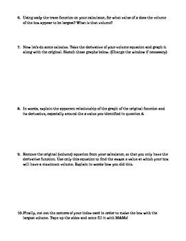 Image result for AP Calculus Optimization Problem