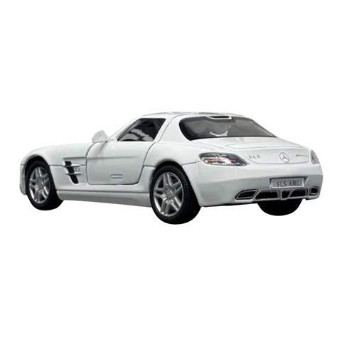White Mercedes Benz SLS AMG 1:36 Scale Die-Cast Car By Kinsmart - www ...