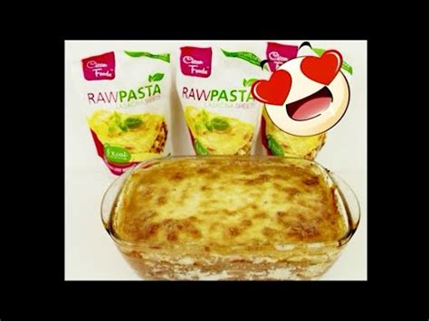 Lasagna ipocalorica 6 kcal  #CleanFoods???   YouTube