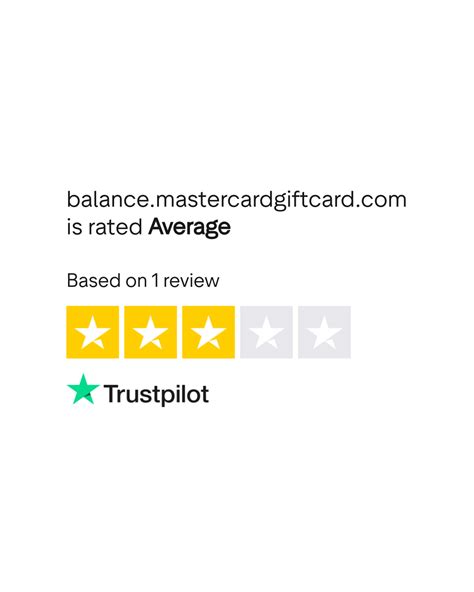 balance.mastercardgiftcard.com Reviews | Read Customer Service Reviews ...