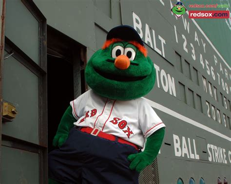 Wally The Green Monster Red Sox Mascot Costume Stolen From Fenway Park ...