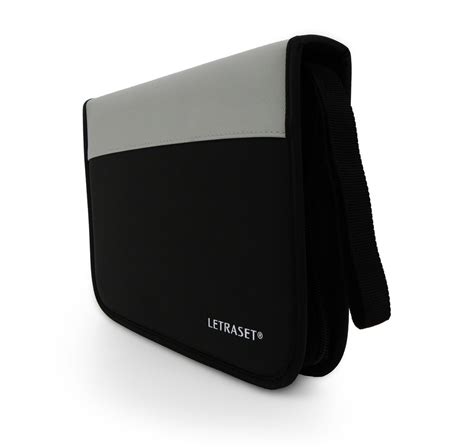 Letraset Marker Wallet 24 Marker Capacity Hard Wearing Black Grey ...