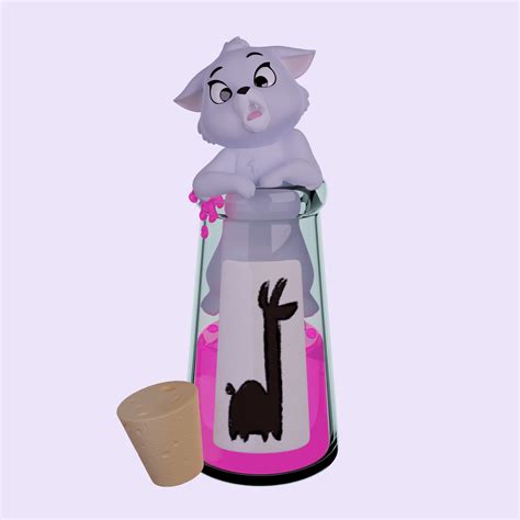 ArtStation - Yzma as Cat Sketchbook Ornament - The Emperor’s New Groove