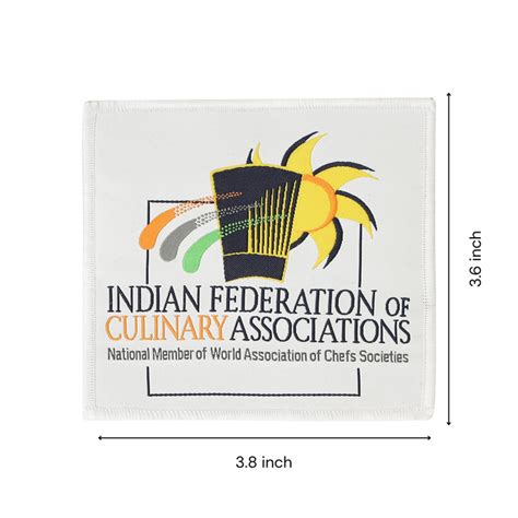 IFCA Logo Patch - High Quality Culinary Emblem