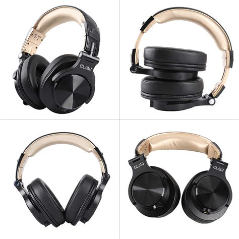 Shop Studio DJ Headphones at Best Prices | CLAW SM50 (Black/Gold)
