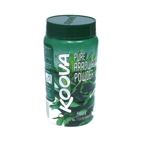 Buy Koova Pure Arrowroot Powder - White (1KG) Online at Low Prices in ...