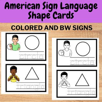 ASL Shape Signs 的图像结果
