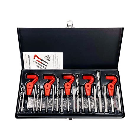 ORIGINTECH 131PCS Metric Thread Repair Tool Kit, HSS Drill Helicoil ...