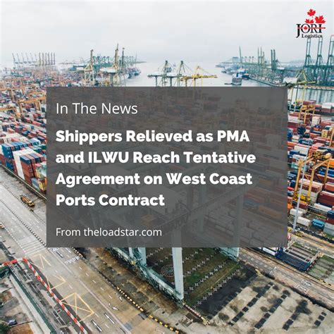 JORI Logistics on LinkedIn: Shippers are relieved as the Pacific ...